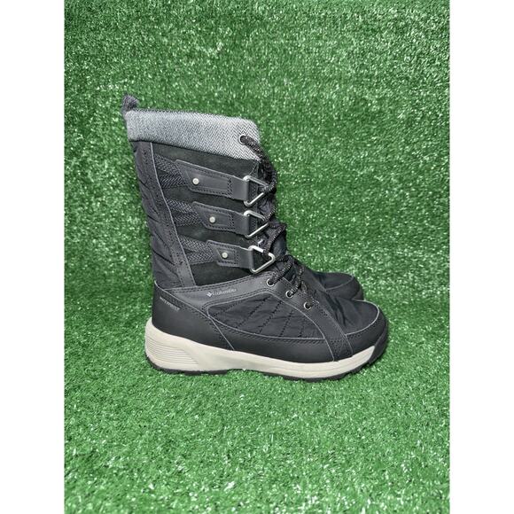 Columbia Meadows Omni Heat Waterproof Snow Boots Gray YL0762-030 Womens Size 6.5 - Picture 1 of 10